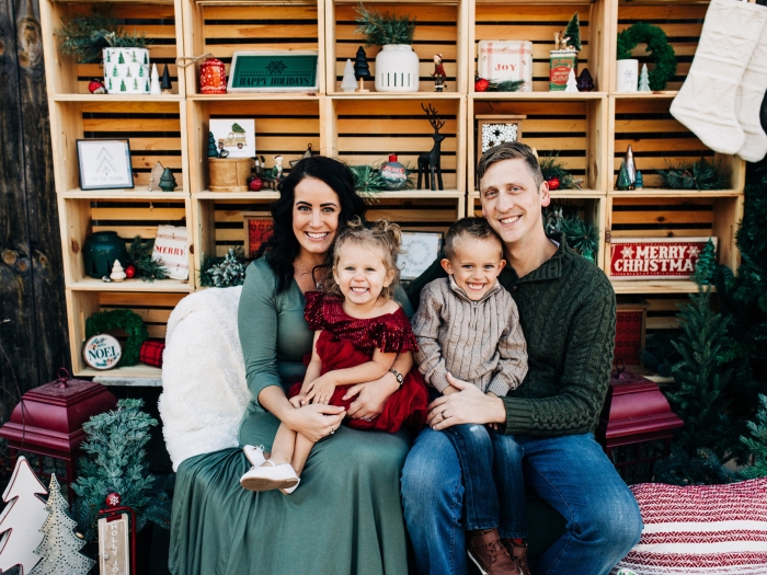 Courtney Weirauch and family