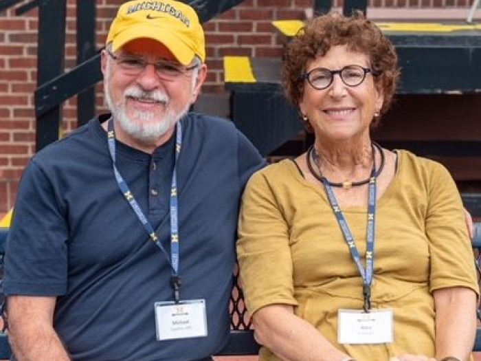 Dr. Michael DiPietro and Alice Fishman