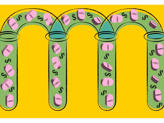 money pills cancer vial yellowArtboard