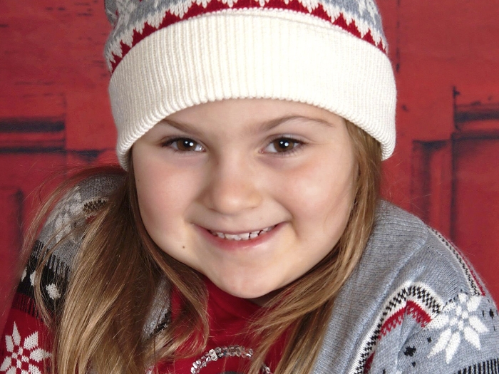 Abigail after receiving titanium rib