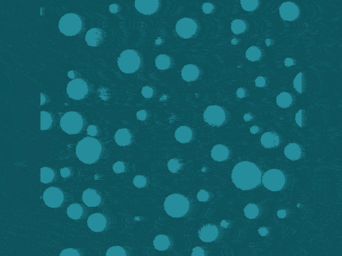 Hfq DNA Cya Balls blue Circles with dark blue back ground