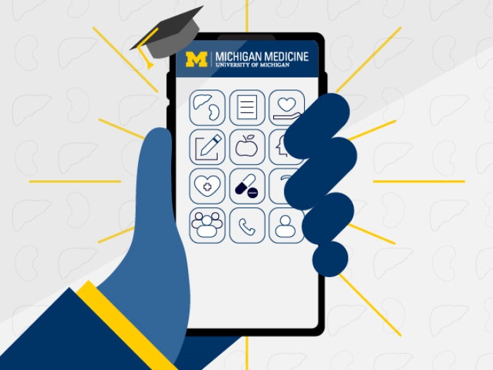 Person holding cell phone