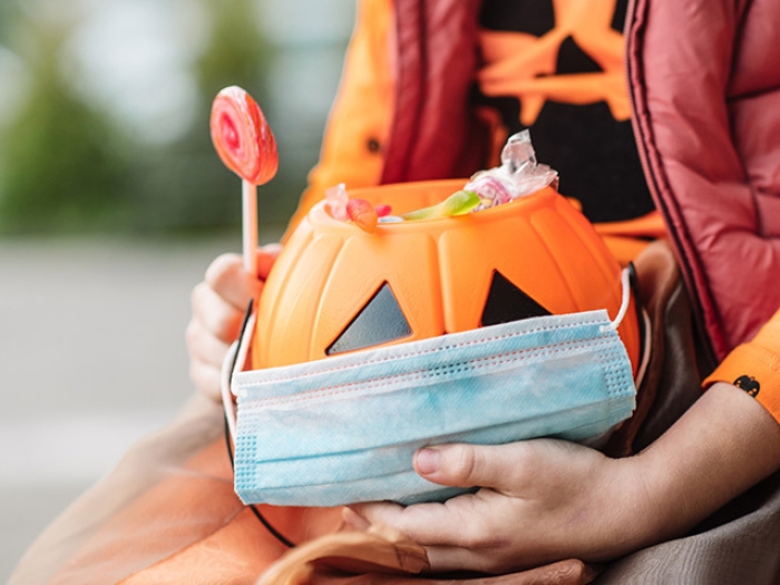 pumpkin halloween mask candy child 