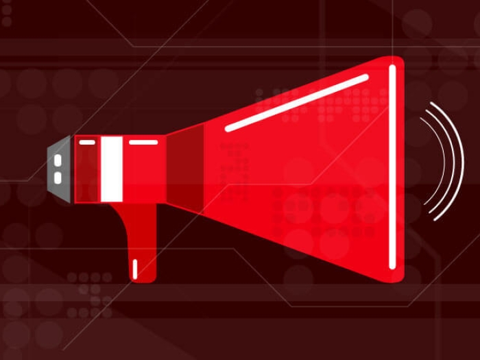 Teen Demonstrations megaphone