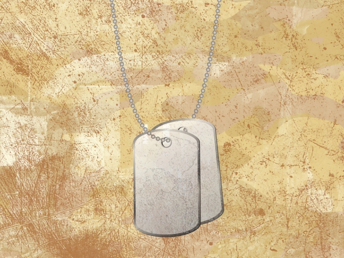 Military dog tags