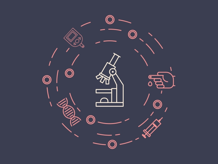 Microscope illustration