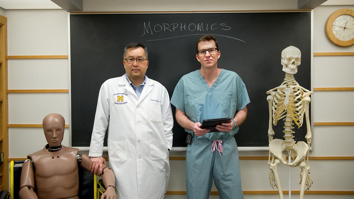 Doctors in a classroom
