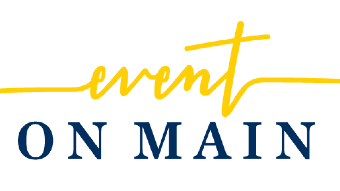 Event on Main word art
