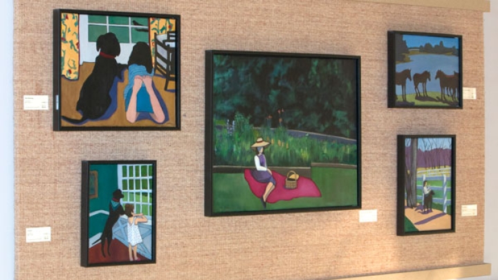 2-D Artwork Gallery Wall