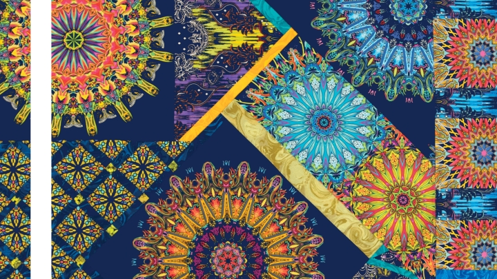 Cover of Kaleidoscope coloring book