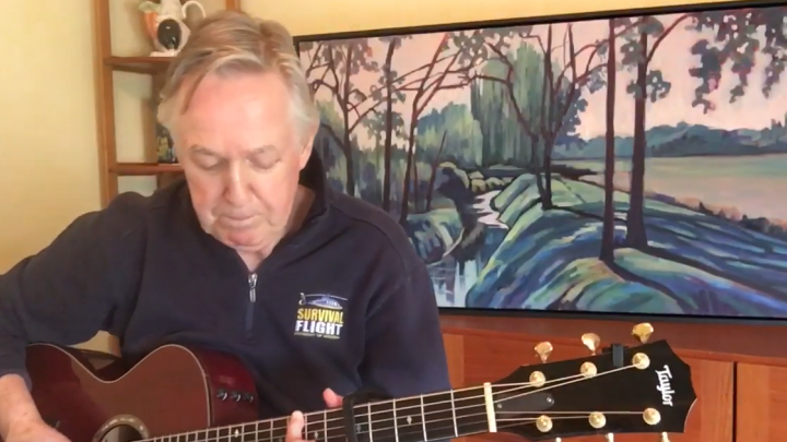 Man playing guitar