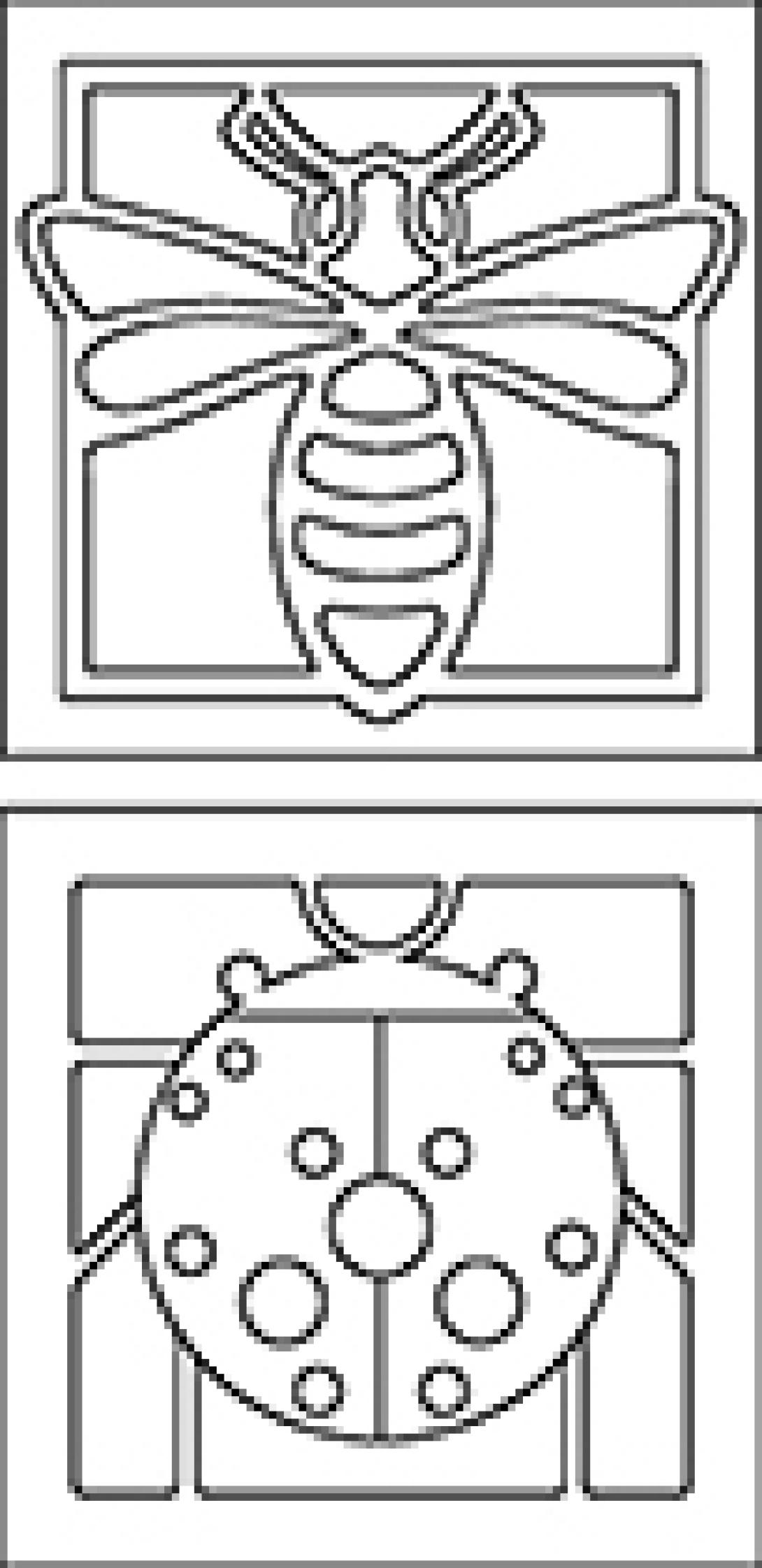 Ladybug coloring page