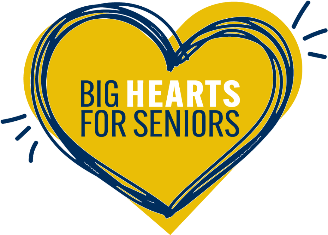 Big Hearts for Seniors branding